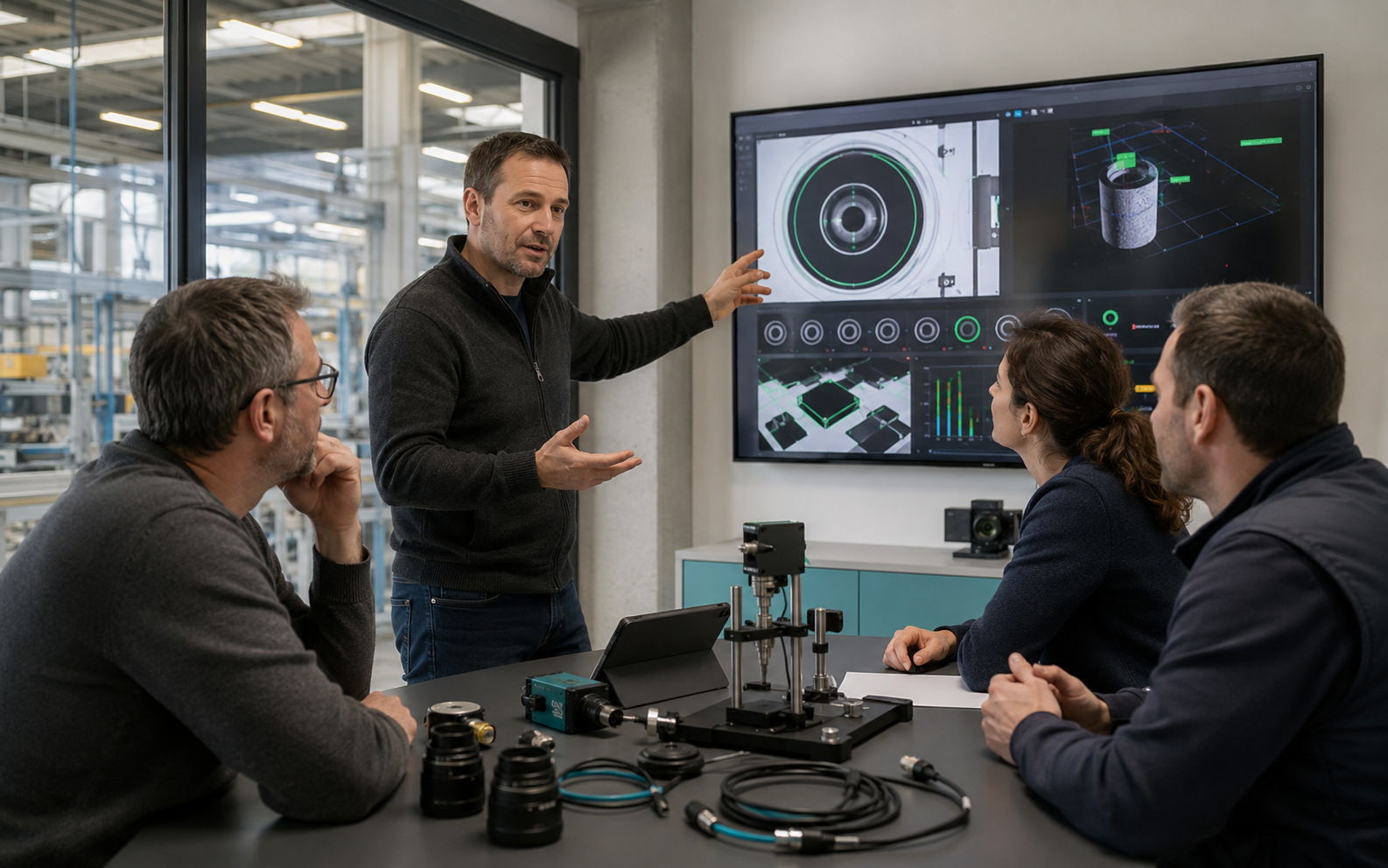 Formation pratique en vision industrielle